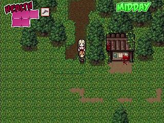 She said, I'm facing a fast zombie in this hentai game, Zombies Retreat, part 8.