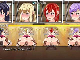 just chilling with this profesional school gameplay, pretty cool anime stuff.