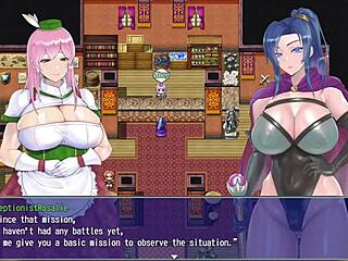 35-year-old magician must collect cum in hentai adventure masturbation big tits