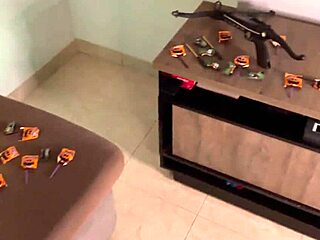 Naughty Girl Plans Halloween Mischief with Big Cock Close-Up