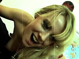 Threesome with two slutty milfs and monster cock anal.