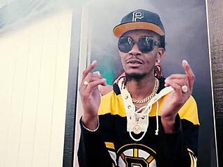 she's deepthroating his cock in a group gangbang, sucking like a nasty fuck doll