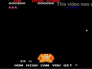 lets play donkey kong game with brunette in exciting adventure