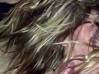 My wife is giving a blowjob to another man