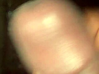 he strokes his big cock in a solo session