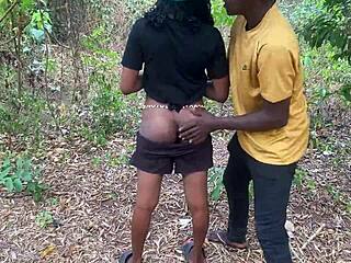 vera takes a leisurely outdoor walk with the petite asian pornstar, exploring the european countryside