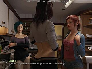 Halfway House 125 With Cute Curvy Outfit In 3D Porn