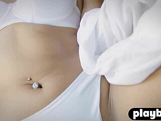 Big Ass Asian Milf Jada Kai Poses With Pierced Bubble Butt