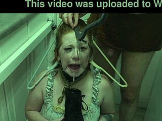 slut eats cum from boot?