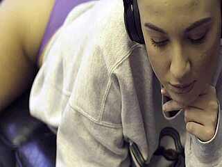 Huge tits joey fisher in pov natural scene