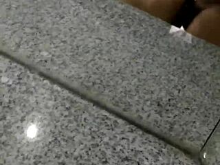 the video captures an ass in everyday motion