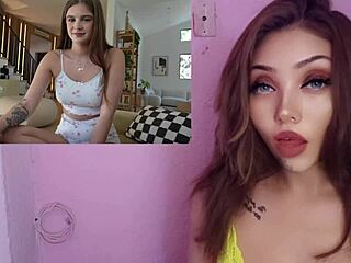 Little Unfaithful Stepsister Learns Sex Lessons From Stepbrother