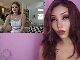 Little Unfaithful Stepsister Learns Sex Lessons From Stepbrother