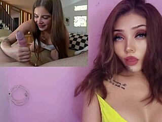 Little Unfaithful Stepsister Learns Sex Lessons From Stepbrother