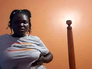 big tits woman rides monster cock passionately