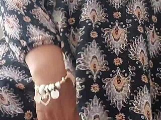 Curly Latina with Big Tits Fucks Black Cock Using Dildo Toy