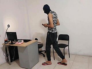 at the young stepbrothers house, one fucks his stepsister while the other plays vr