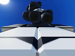 Hot Latina Woman Masturbates Hairless Pussy for Young Guy's Big Dick, Leading to Anal and Cumshot