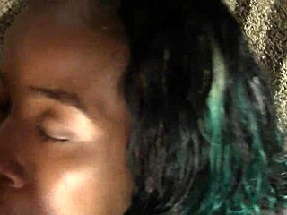 Feeling Intense Pleasure With Black Toys And Blowjob On C-Toy