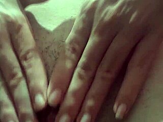 Man, this young slut with tiny tits walks out in shorts no panties, check her hairy pussy!