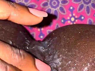 hey, ebony slut gets creampie from bbc