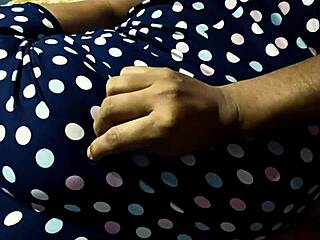 Wow, watch this Desi milf Chikki Bhabi get her delicious boobs massaged before hard banging!