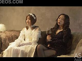 modelmedia asia witch su yu tang demands cum in asian big tits pussy licking session!