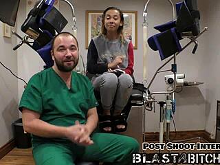 Kalani Luana's Natural Tits Blasted With Cum In Pov Handjob And Spreading