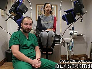 Kalani Luana's Natural Tits Blasted With Cum In Pov Handjob And Spreading