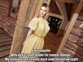 Wow, Emmanuelle's Steamy Interview with Count Dickcula!