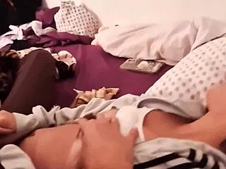 Cheating Tenant Invites Me In to Inspect Her Wet Shaved Pussy