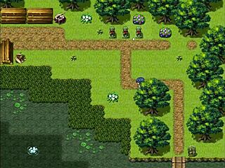 Tanned girl Natsuki drips wet in hentai game massage.