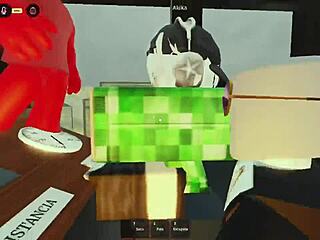 she's afk, everyone fucks her in this wild gangbang!