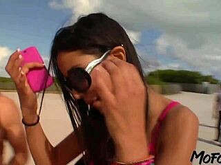 Wow, Watch This 18-Year-Old Amateur Get Her Mouth Pounded Hard!