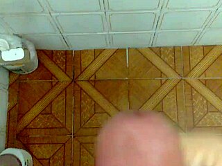 Beautiful cumshot on cock, so hot!