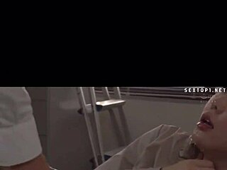 Private video of the director at work, featuring her big tits