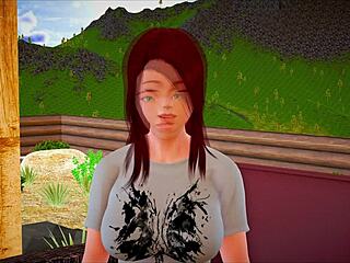 What Happens in My New Family 477 with Redhead Teen's Erotic Homemade Game?