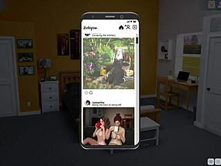 Lust Academy 505 - Big Tits Teen In Sexy Outfit Gets Curvy Boobs Action!