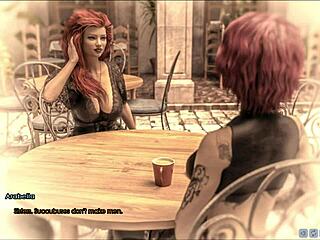 Lust Academy 505 - Big Tits Teen In Sexy Outfit Gets Curvy Boobs Action!