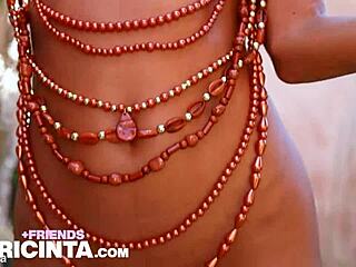 Tiny Slut Girl Putri Cinta Exposing Her Smooth Tiny Pussy