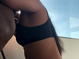 cute girl tries big black cock for the first time