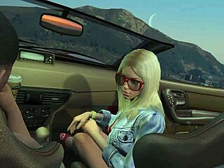 Franklin Gets A Surprising Hooker Service In Gta 5 Car Scene