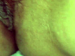 Wife's hairy beaver gets intense attention from brunette