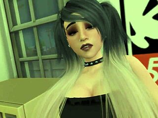 Ever tried POV banging with a goth chick at a wild party?