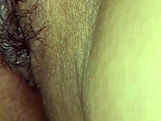 Wife's hairy beaver gets intense attention from brunette