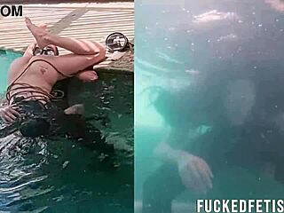 Submission with Helen Star in Underwater Oral Vibrator Play