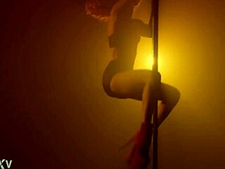 pole dance strip tease dana sensual, clothes ripped