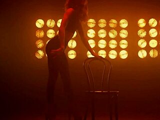 pole dance strip tease dana sensual, clothes ripped