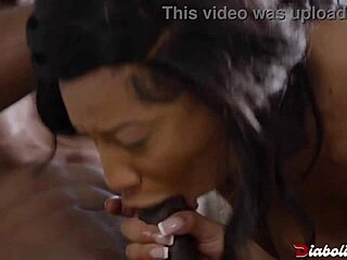 September Reign Rides Big Cock With Deepthroat And Bent Over Action On Big Tits