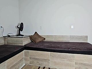 Pregnant slut shows off online while cuckold husband prepares to fuck her!